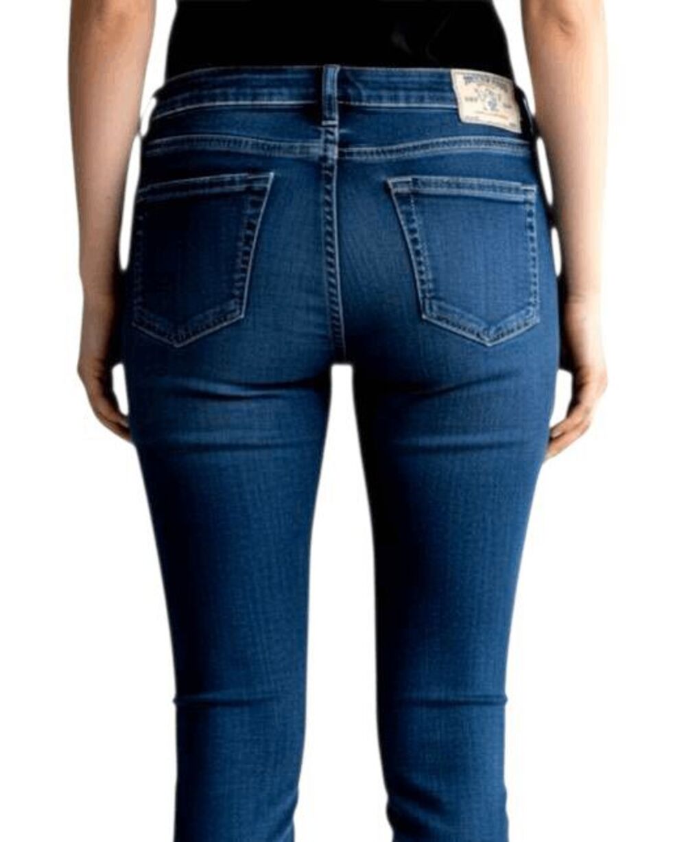 TRUE RELIGION Hi-Rise Dark Wash Bootcut Jeans Size 31